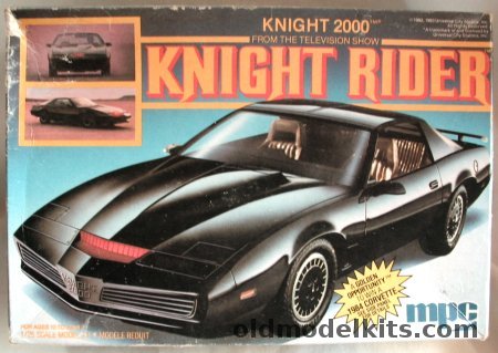 MPC 1/25 Knight 2000 (KITT) Trans Am from TV's 'Knight Rider', 10675 plastic model kit